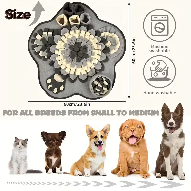 Dog Snuffle Mat — Foraging Enrichment Toy