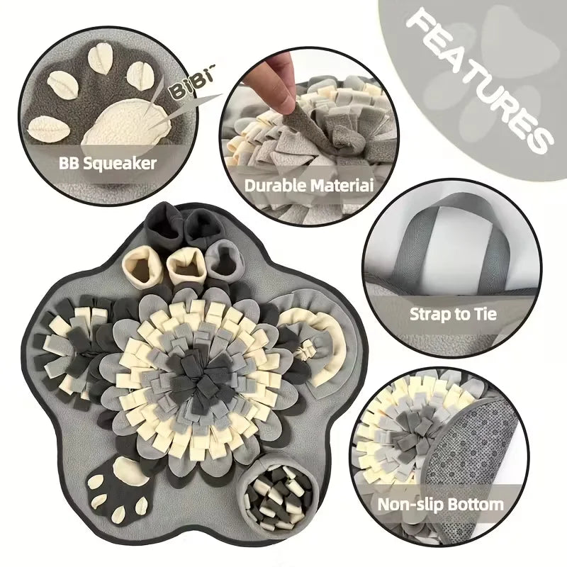Dog Snuffle Mat — Foraging Enrichment Toy