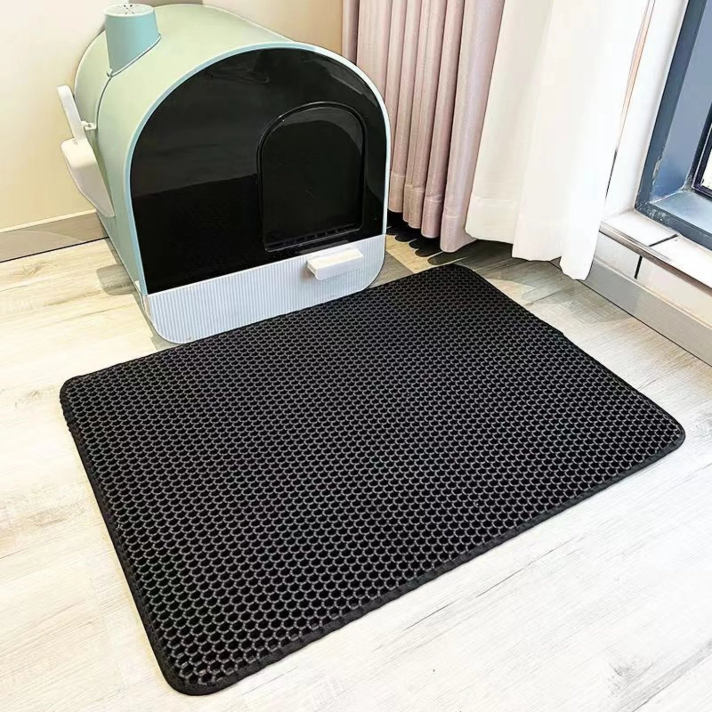 Cat Litter Mat — Double-Layer Waterproof Trapping Mat