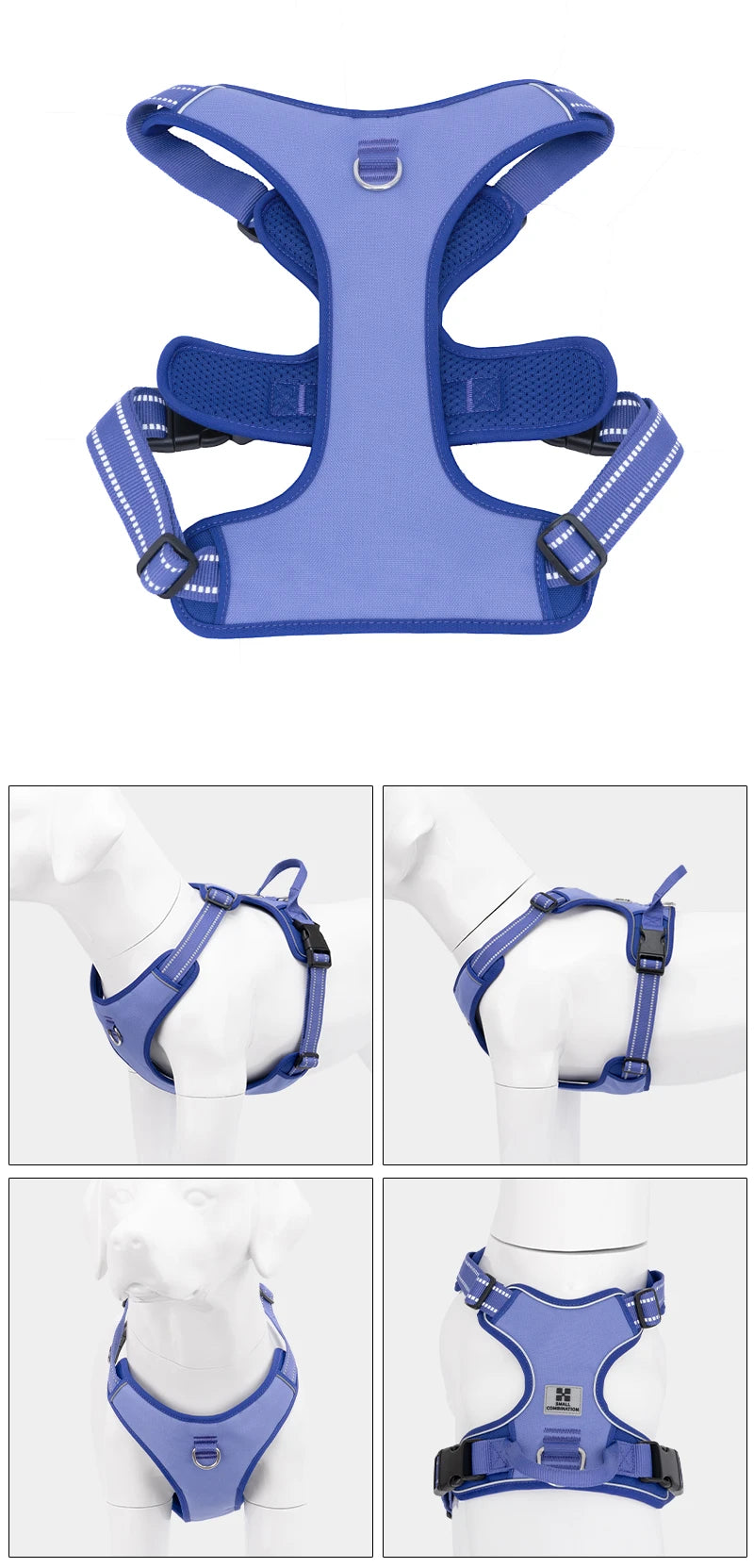 No-Pull Dog Harness — Reflective & Adjustable