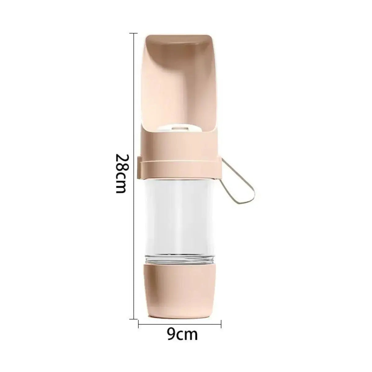 Portable Dog Water Bottle — Leak-Proof Squeeze Design