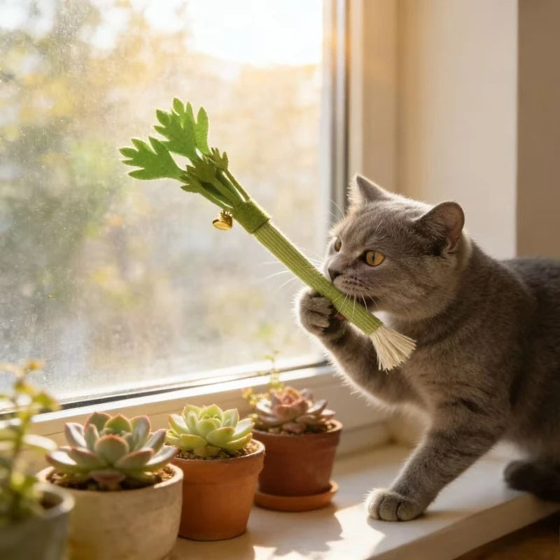 Cat Catnip Molar Stick — Chew & Dental Toy
