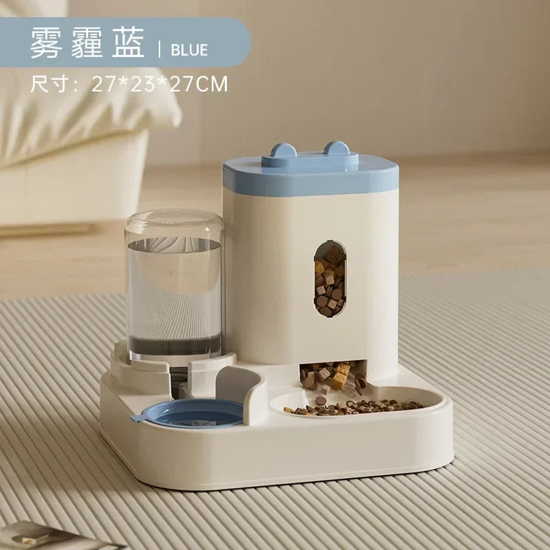 Automatic Pet Feeder & Water Fountain — 2L Combo