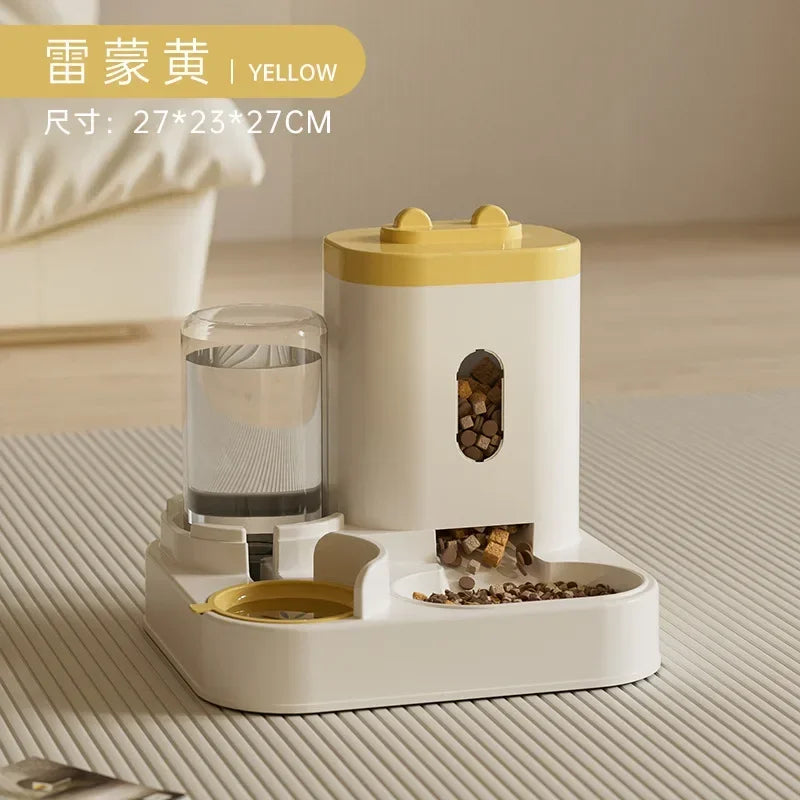 Automatic Pet Feeder & Water Fountain — 2L Combo