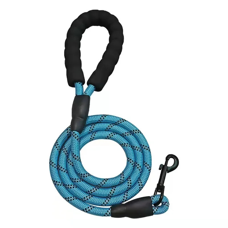 Reflective Dog Leash — Heavy-Duty Nylon