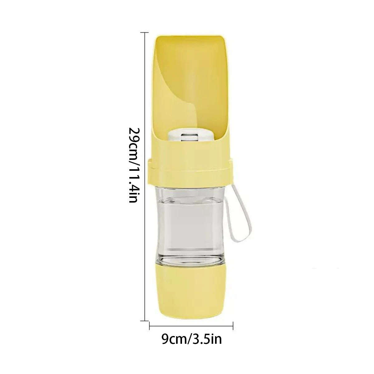 Portable Dog Water Bottle — Leak-Proof Squeeze Design