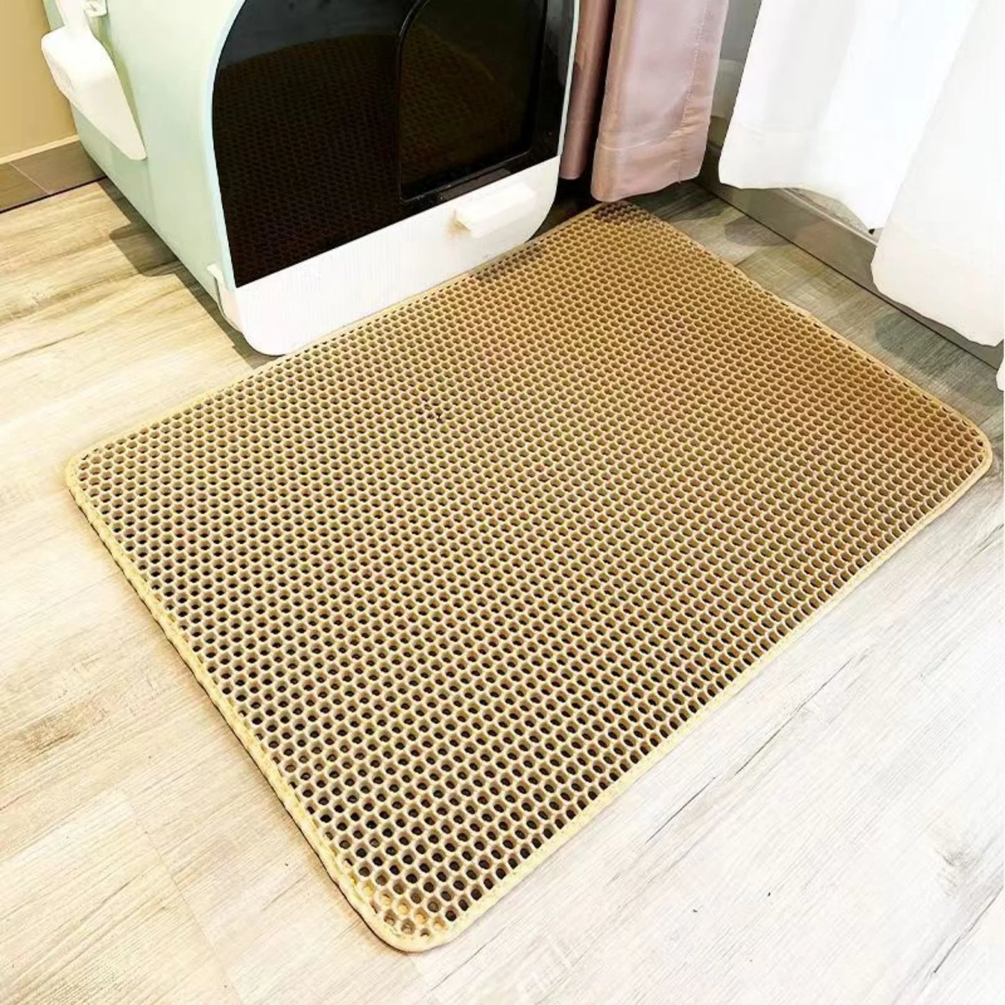 Cat Litter Mat — Double-Layer Waterproof Trapping Mat
