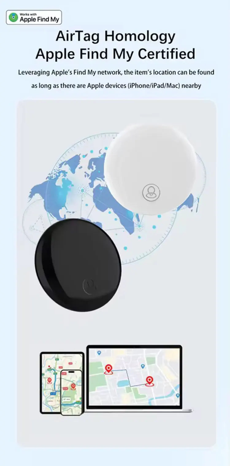 Pet GPS Tracker — Apple Find My Compatible