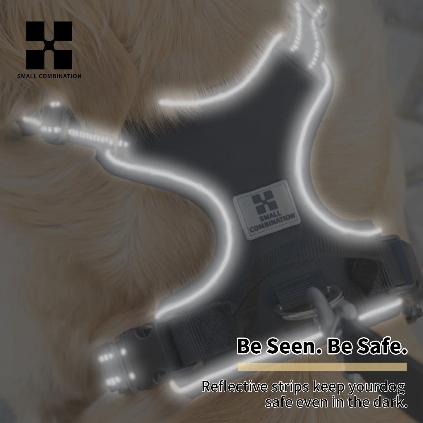 No-Pull Dog Harness — Reflective & Adjustable
