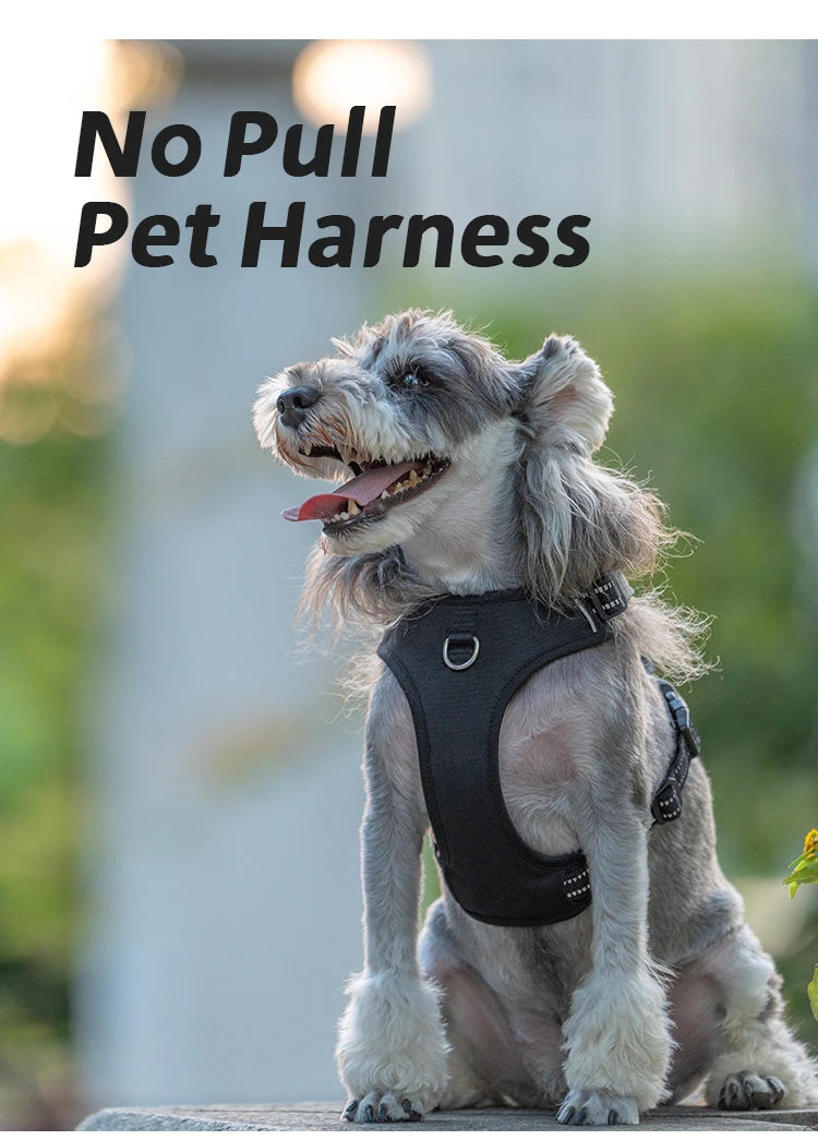 No-Pull Dog Harness — Reflective & Adjustable