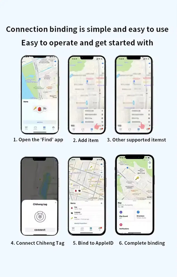 Pet GPS Tracker — Apple Find My Compatible