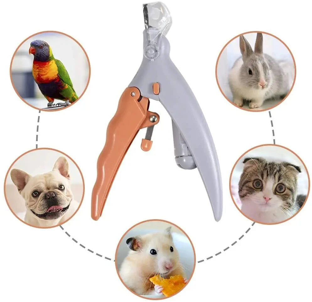 Pet Nail Clipper — Professional with LED Safety Light