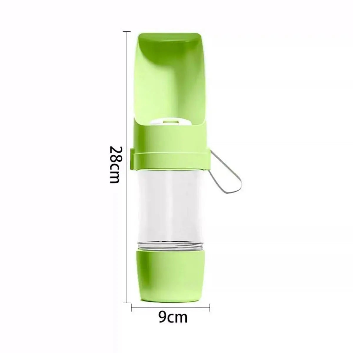 Portable Dog Water Bottle — Leak-Proof Squeeze Design