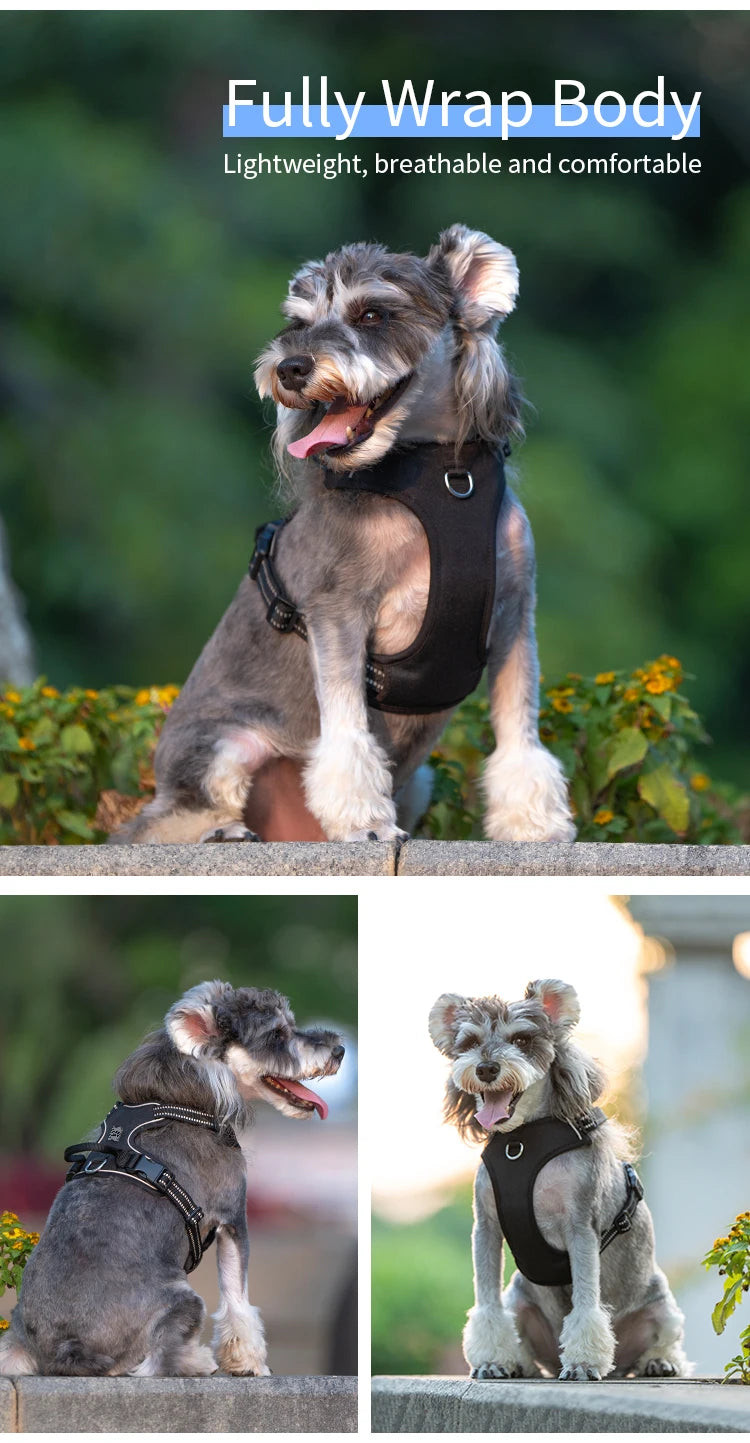 No-Pull Dog Harness — Reflective & Adjustable