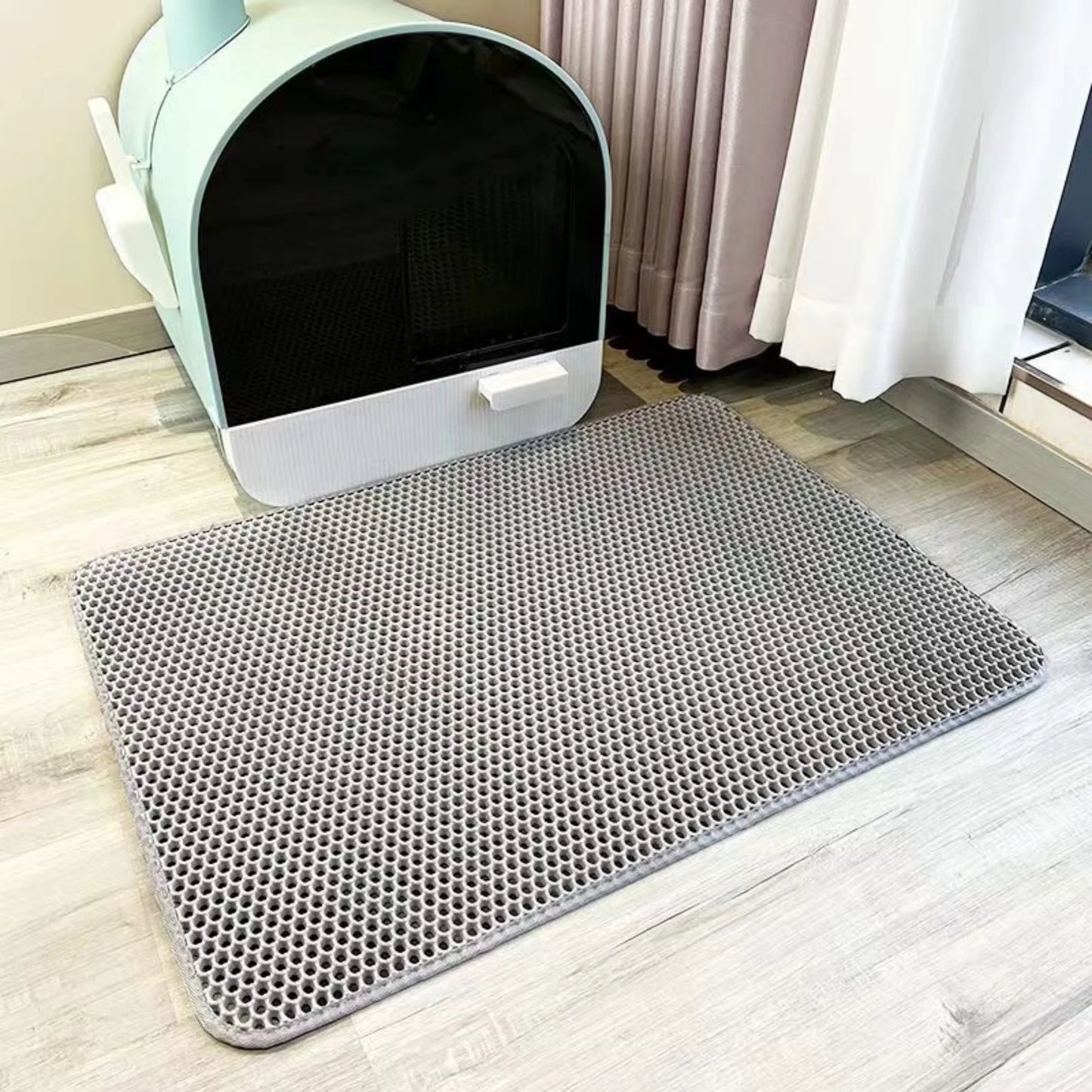 Cat Litter Mat — Double-Layer Waterproof Trapping Mat