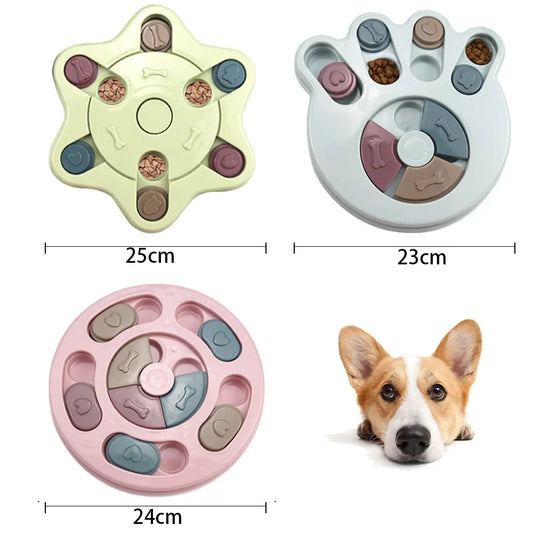 Dog Puzzle Slow Feeder — Interactive IQ Toy