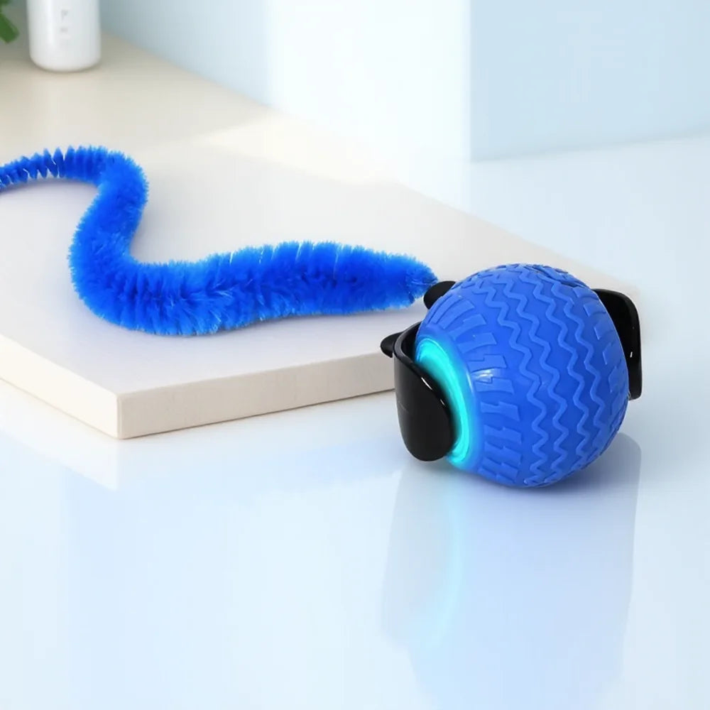 Automatic Interactive Cat Toy — Smart LED Ball