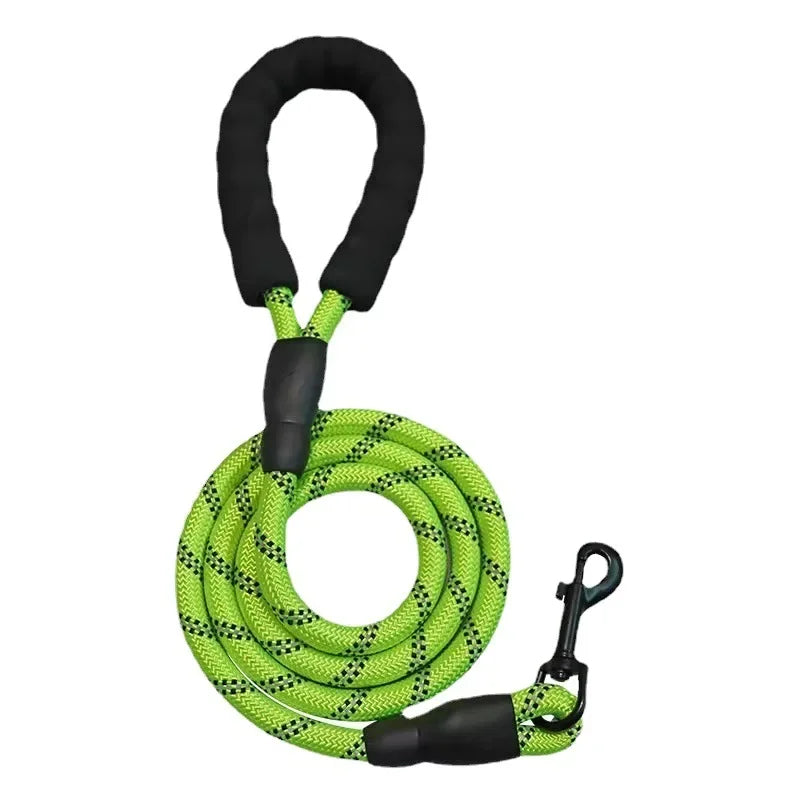 Reflective Dog Leash — Heavy-Duty Nylon