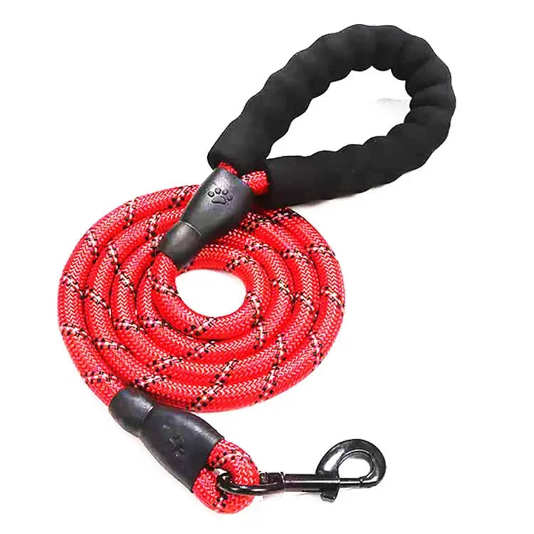 Reflective Dog Leash — Heavy-Duty Nylon