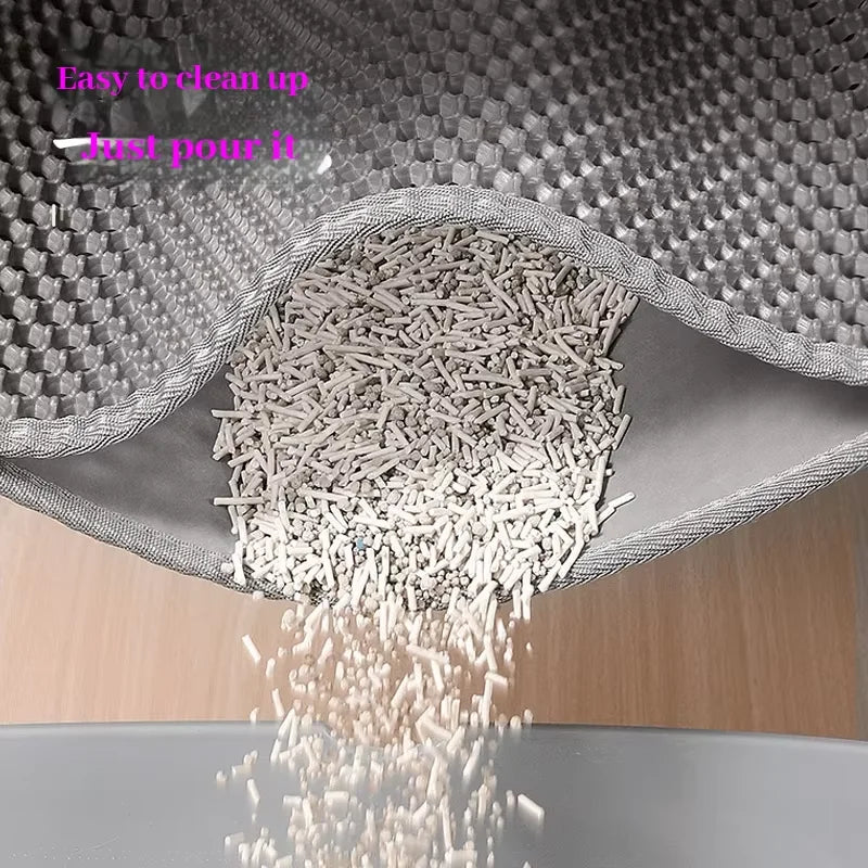 Cat Litter Mat — Double-Layer Waterproof Trapping Mat
