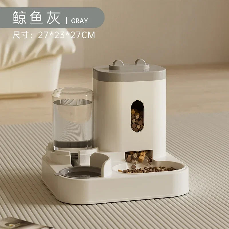 Automatic Pet Feeder & Water Fountain — 2L Combo