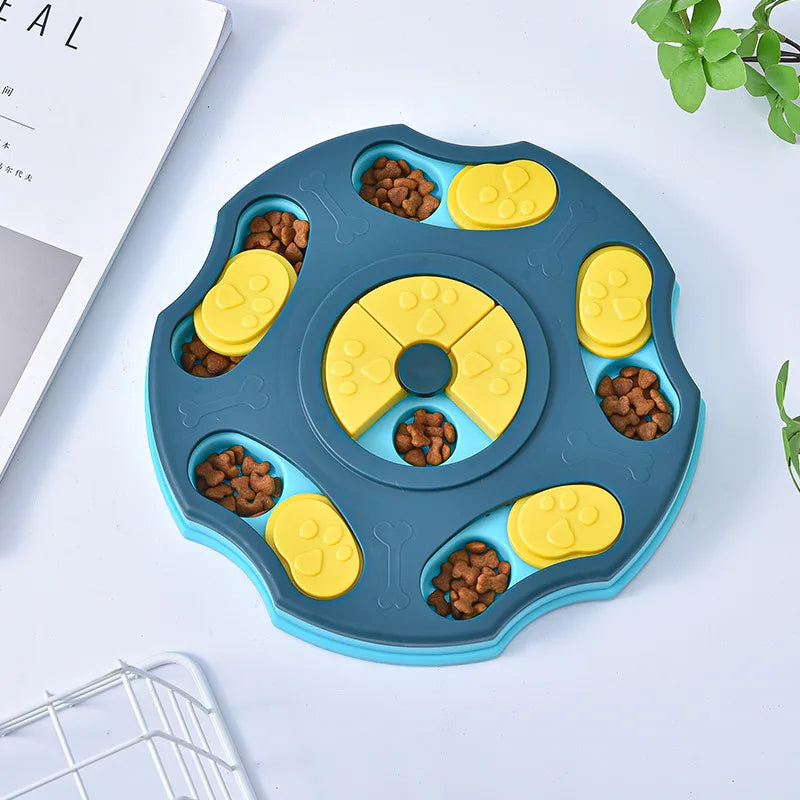 Dog Puzzle Slow Feeder — Interactive IQ Toy