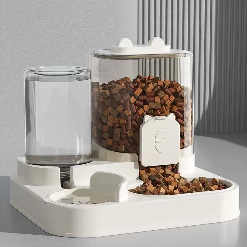 Automatic Pet Feeder & Water Fountain — 2L Combo