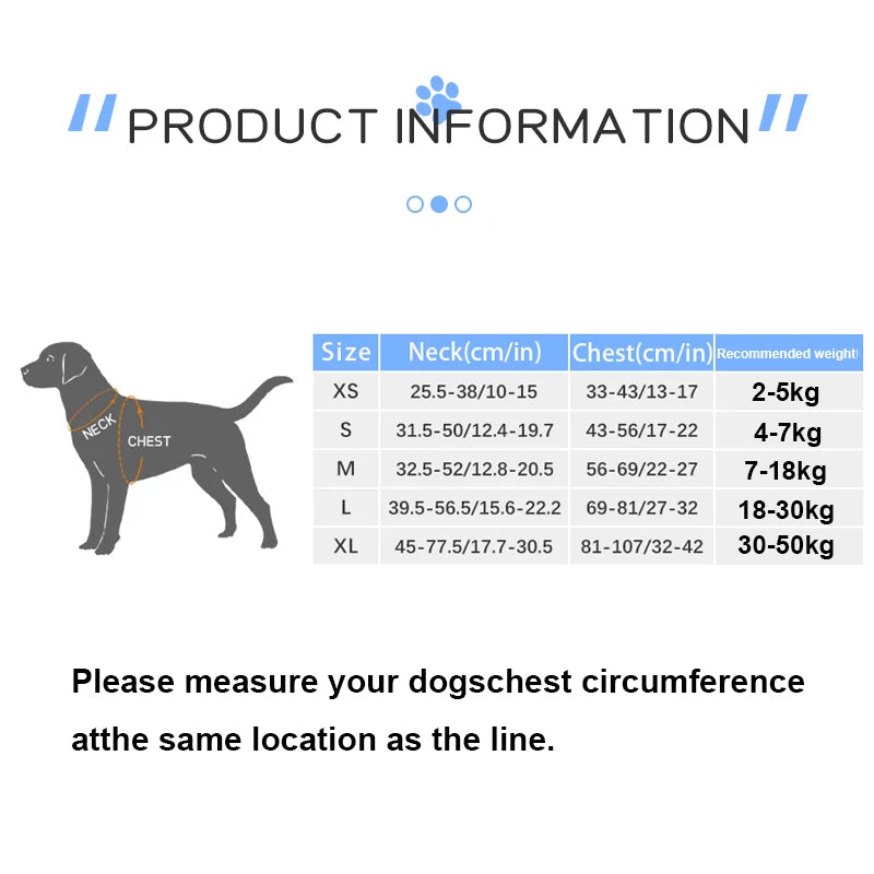 No-Pull Dog Harness — Reflective & Adjustable