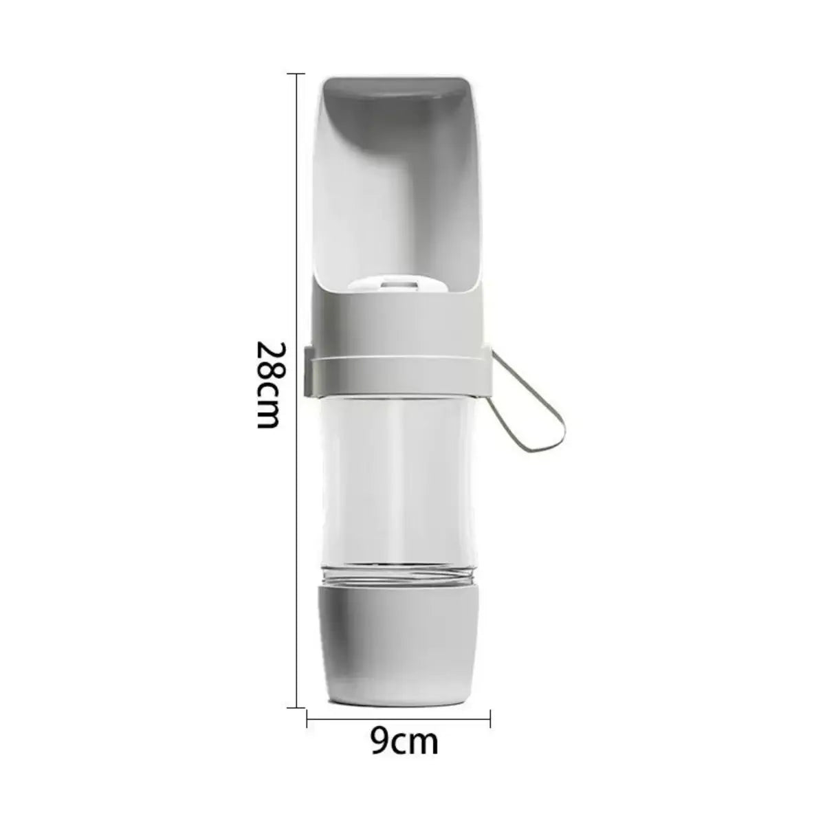 Portable Dog Water Bottle — Leak-Proof Squeeze Design