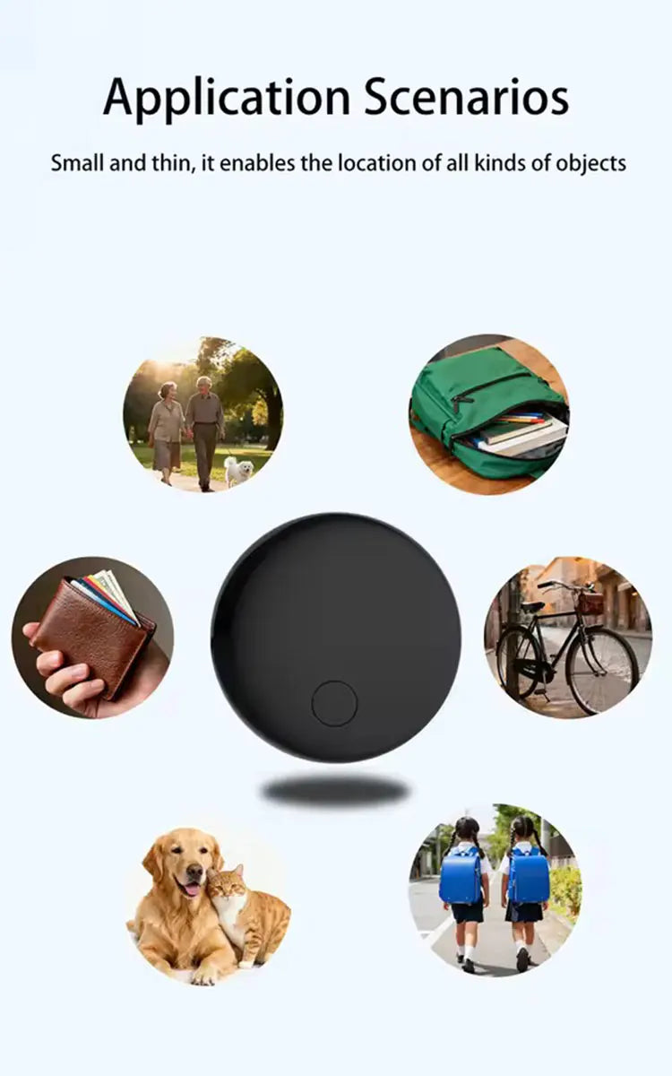 Pet GPS Tracker — Apple Find My Compatible
