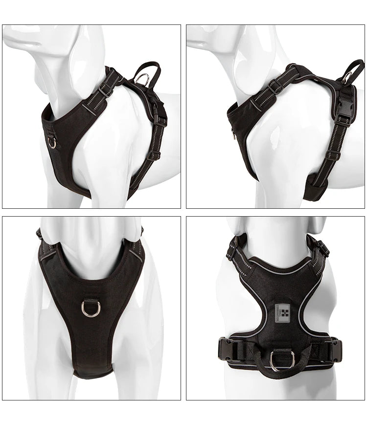 No-Pull Dog Harness — Reflective & Adjustable